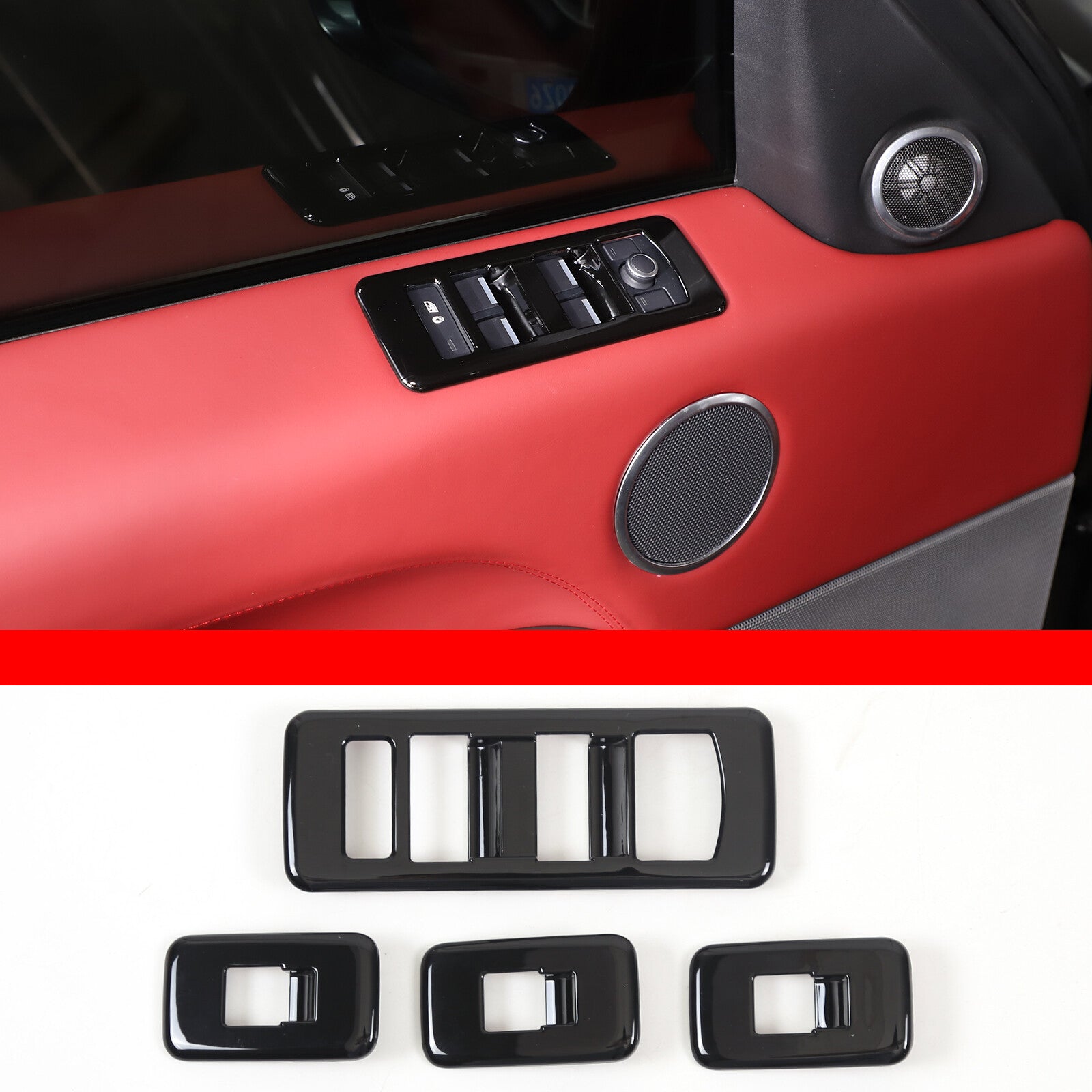 2-Pack Matte Black Rear Triangle Louver Covers for Mazda MX-5 (2016-23)