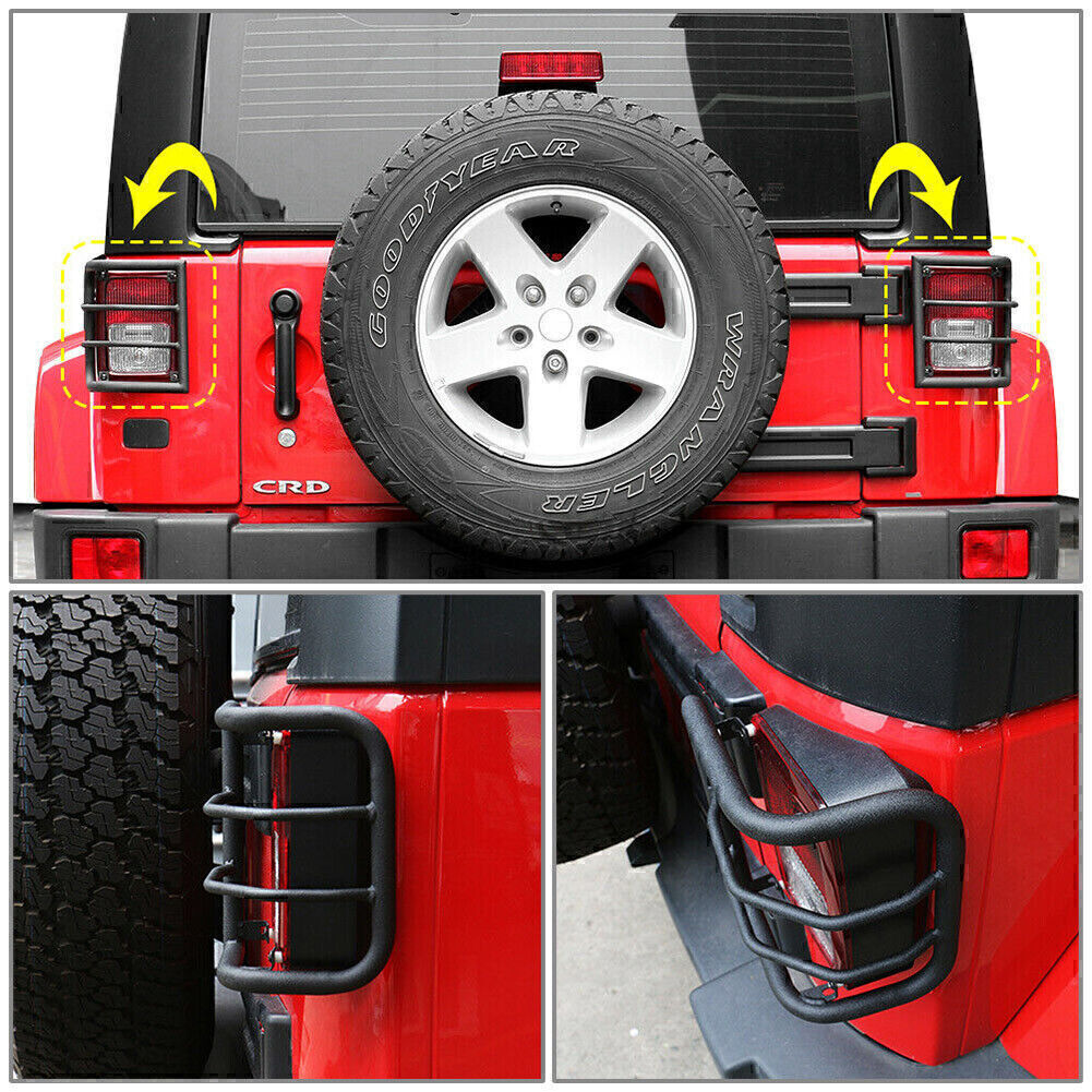 Taillight cover/rear light trim cover for Jeep for Wrangler JK 2007 - 2017 08
