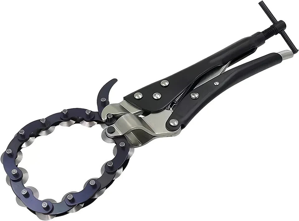 Tailpipe Cutter,Exhaust Tube Chain Cutter,Features Pipe Cutter Chain/Cutting Whe