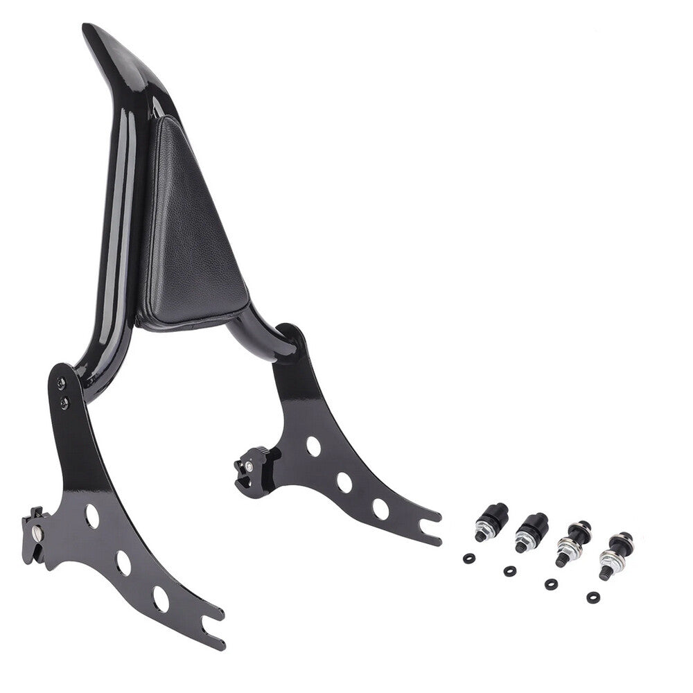 Black Sissy Bar Backrest for Harley Low Rider FXLR S FXLRS ST FXLRST 2018-2023