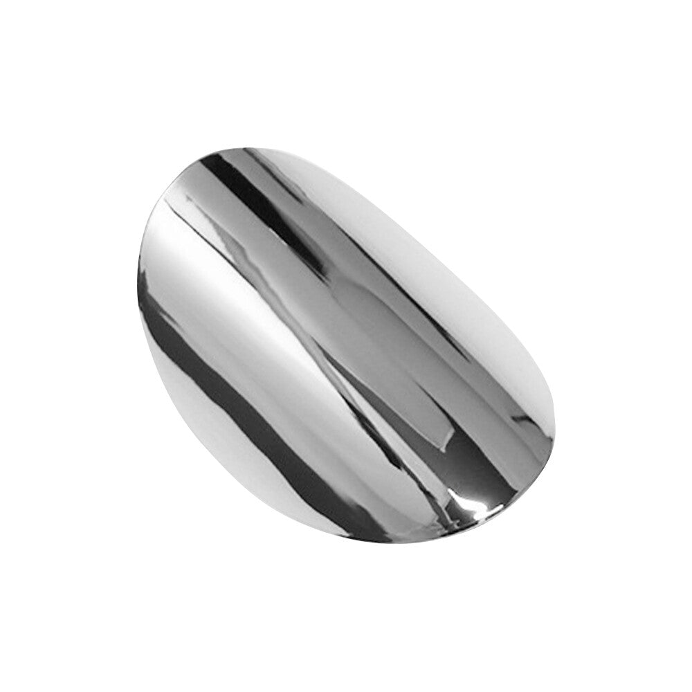 Chrome Outside Door Handle Lock Hole Cover Cap for Mini Cooper F55 F56 2013-2019