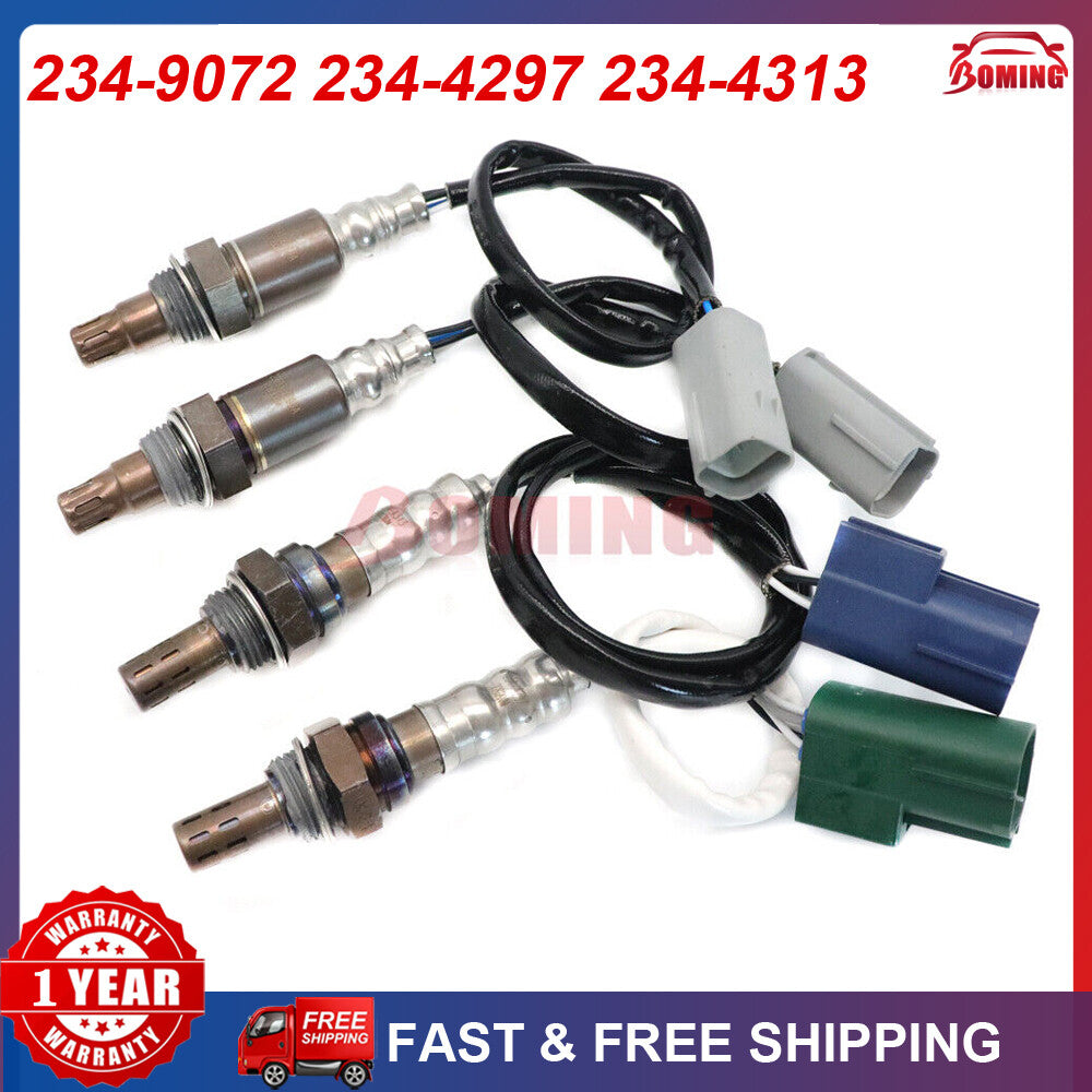 2pcs Oxygen O2 Sensor 12 for 2016 for Scion iA L4 1.5L Upstream+Downstream 234-8000