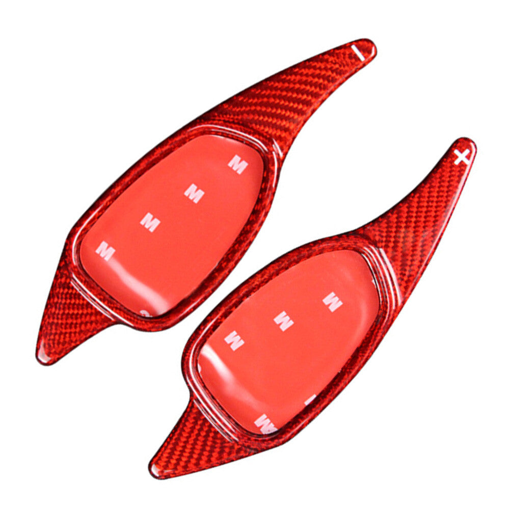 Lenkradschaltwippe f¨¹r for Audi A5 S3 S4 S5 S6 SQ5 RS3 RS4 Kohlefaser Rot