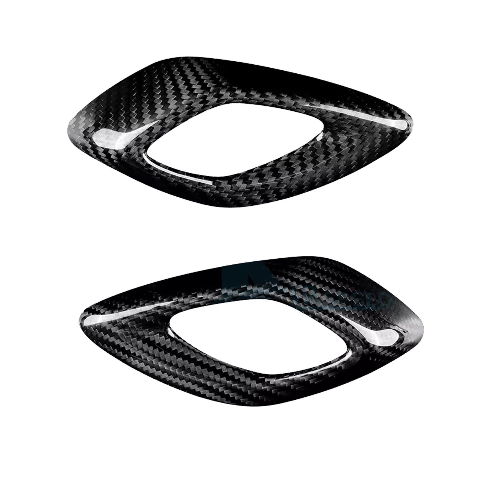 for Chevrolet Camaro 16-23 REAL HARD Carbon Fiber Door Handle Panel Cover BlacOu