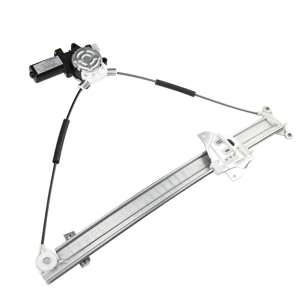 Two power window regulators with motors for Mitsubishi Montero 1992-2000 front LH and right-hand models.