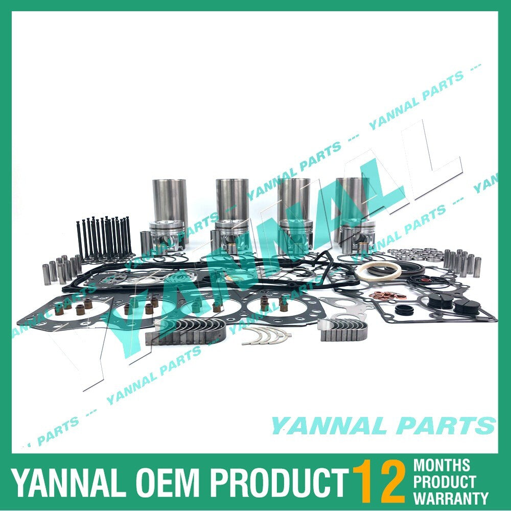 new 4J1 Overhaul and Reconstruction Kit with Gaskets for Isuzu Diesel Engines