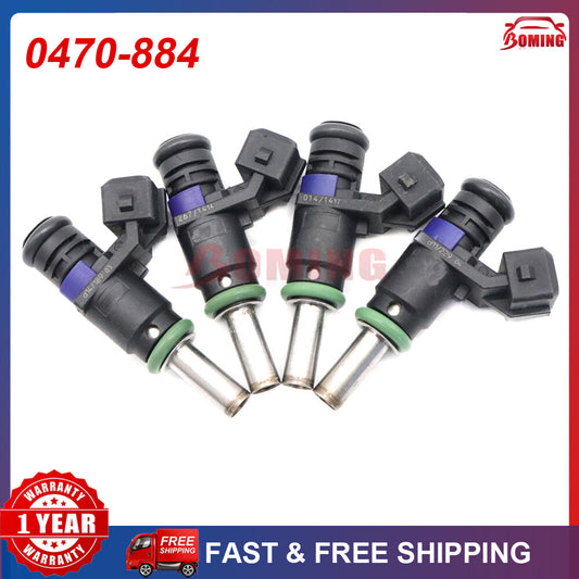 4pcs For Arctic Cat Wildcat Trail 700 Sport 700 2014-2020 0470-884 Fuel Injector
