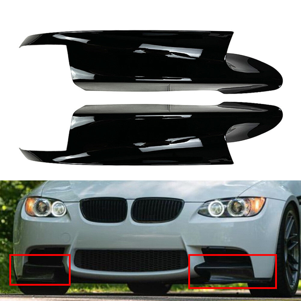 Front Lip Wrap Angle Spoiler for BMW 3 Series E90 E91 E92 E93 2006-2013 2007 09
