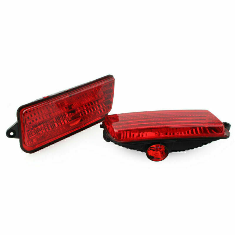 Pair Car Rear Bumper Reflector Light for Jeep Grand Cherokee 05-2010 55156103AA