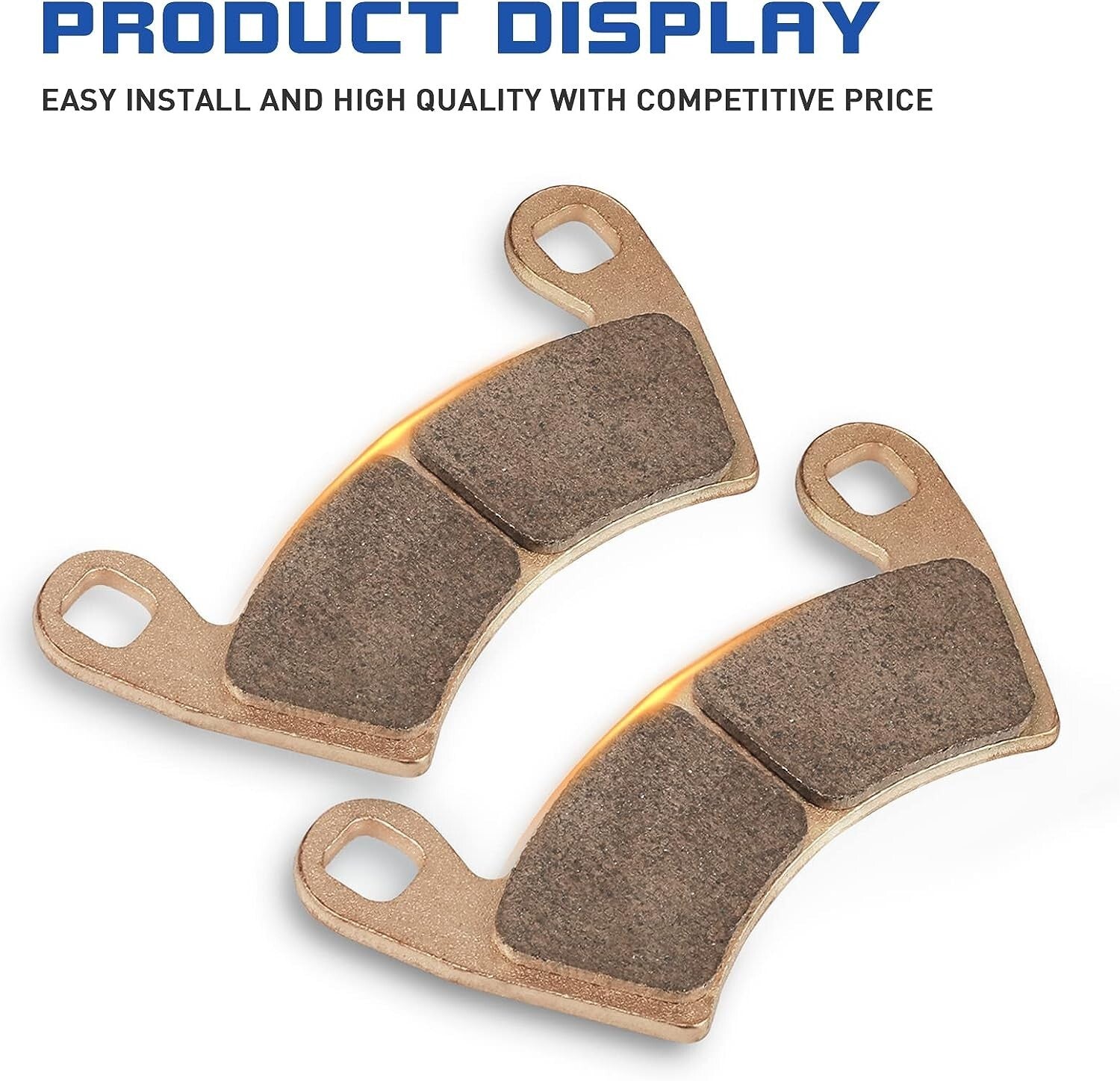 Brake Pads Front and Rear for Polaris Ranger EV 2010-2015 RZR 800 900 XP Brutus