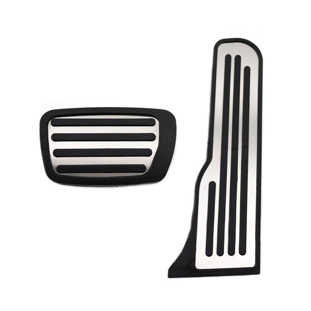 Foot Gas Brake Pedals Cover Kit Fit for Chevrolet Camaro 2016 2017 2018 2PCS Car