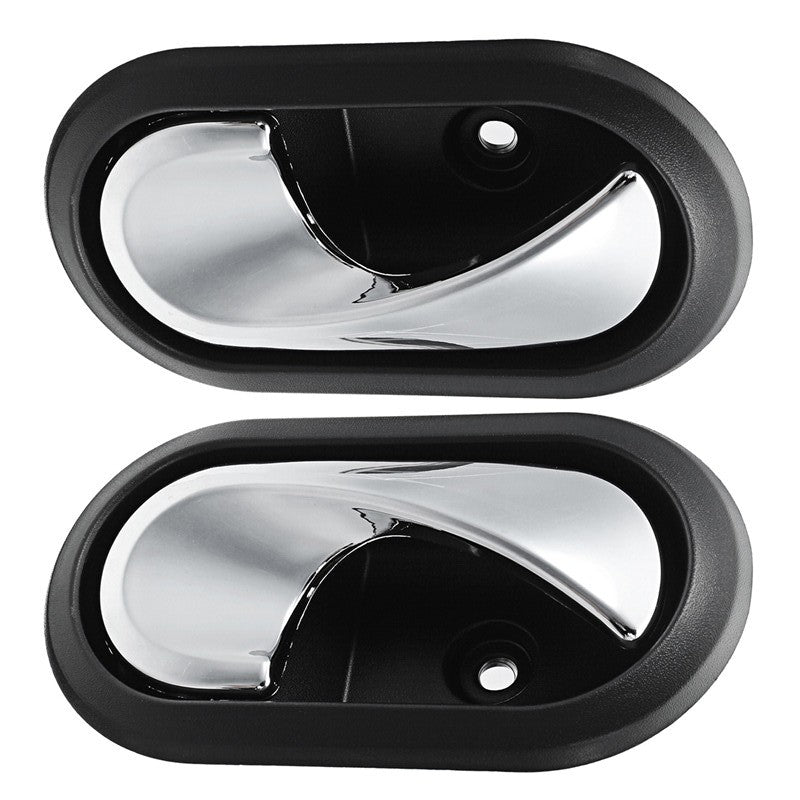 Fits For Logan/Duster 2012-2016 2Pcs Car Left Right Interior Door Handle Trim