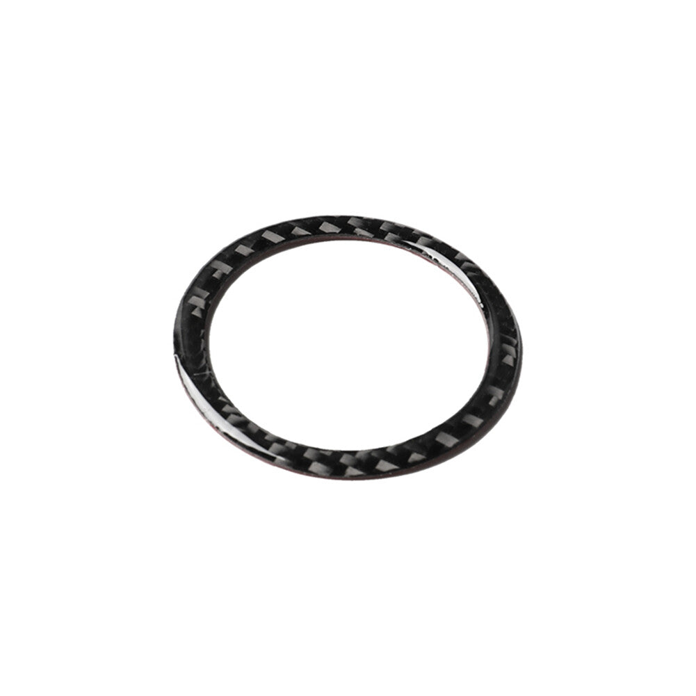 Carbon fiber ignition ring trim for BMW 5 Series E60 2005-2011