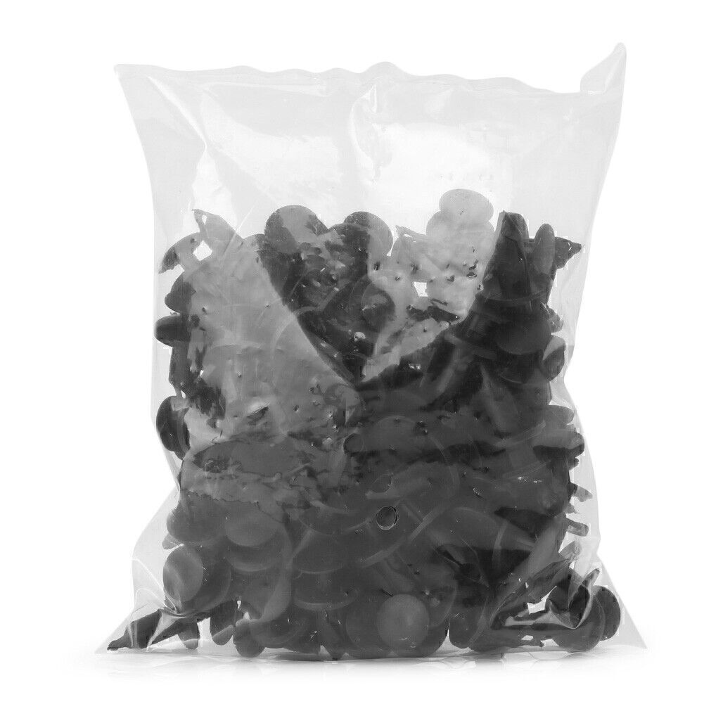 100 St¨¹ck 8mm Loch Kunststoff Nieten Befestigung Push Clips Clip f¨¹r Auto Fender
