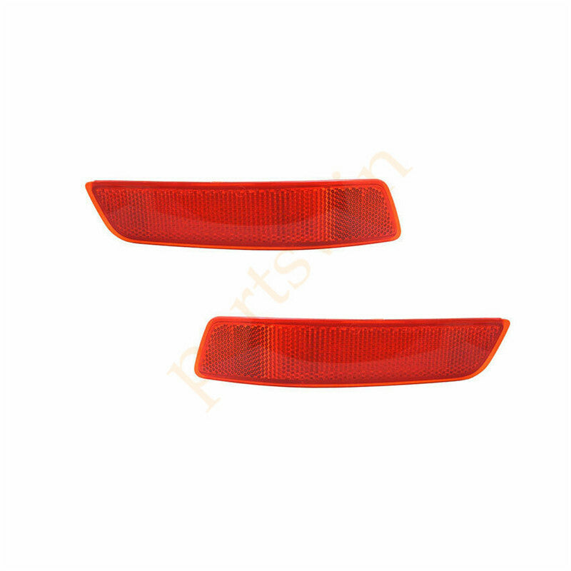 1. Dual rear bumper reflectors suitable for Lexus ES300h, ES350, and GS350h (2013-2017).