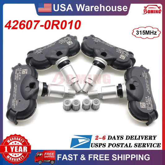 new 42607-0R010 tire pressure sensor 315MHz, suitable for Toyota RAV4 HIGHLANDER 2013-2020.