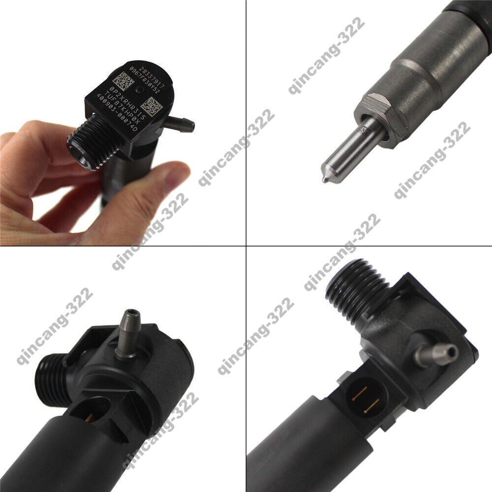 Fuel Common Rail 4Pcs Injectors 28337917 7275454 Fit For Doosan Bobcat D18 D24