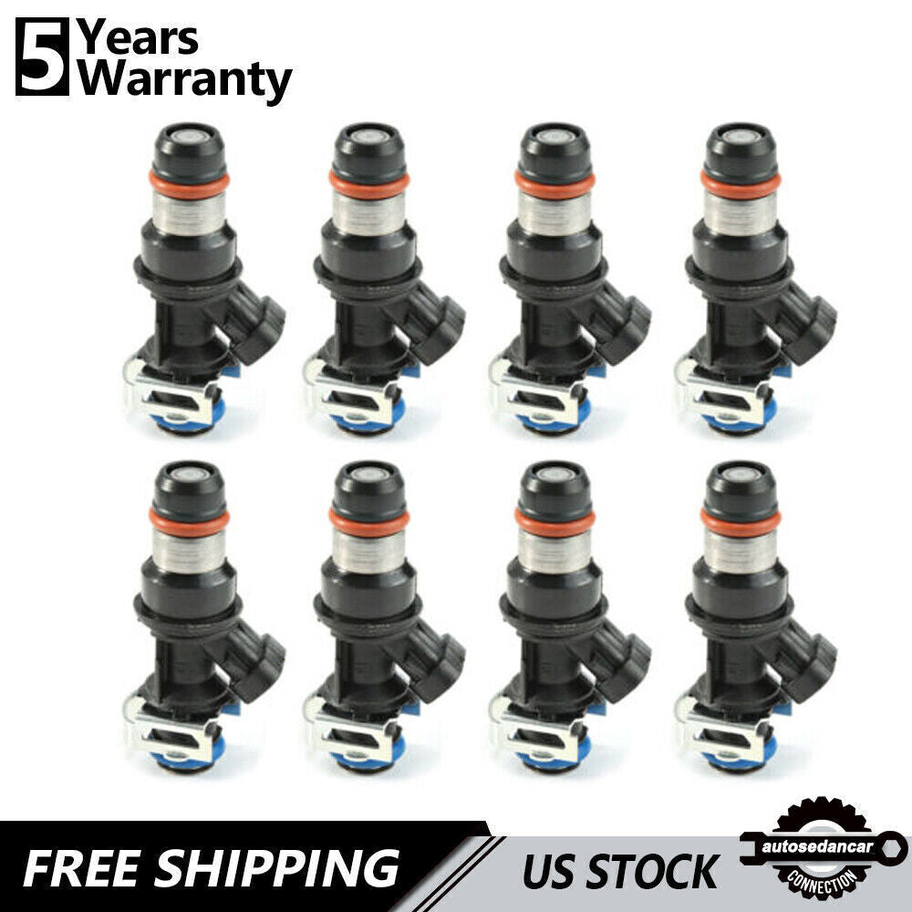 8 Pcs Delphi Fuel Injector for CHEVY for GMC Silverado Suburban 4.8L 5.3L 6.0L