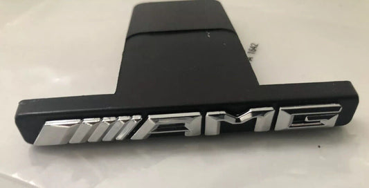 New version for Mercedes Chrome AMG Badg GT grill Panamericana E43 C43 GLC43 C63 3D