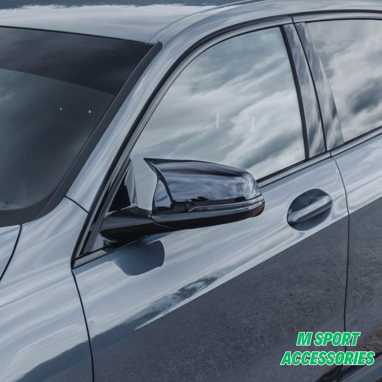 Side mirror caps suitable for BMW X1 F48 F49 X2 F39 Z4 G39 F40 F44 and for Toyota Supra 2X.