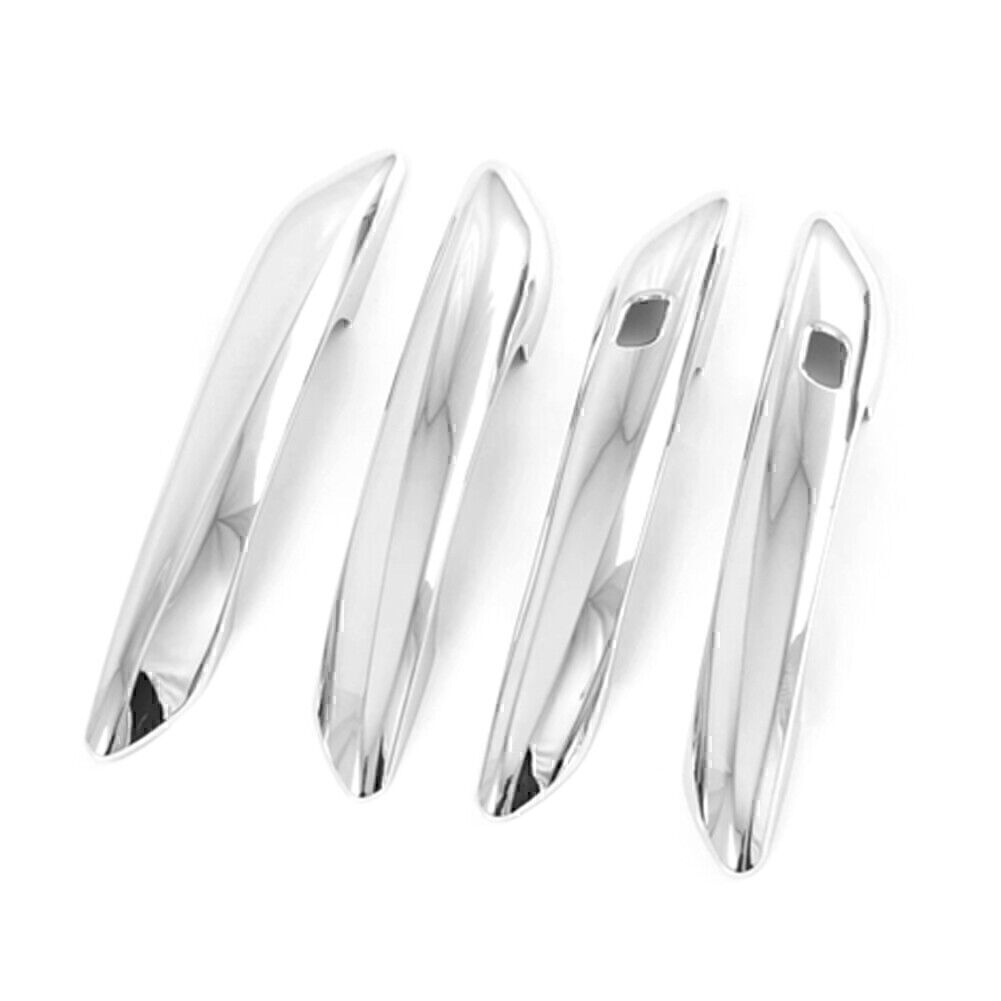 4x ABS Car Exterior Side Door Handle Cover Trim Fit for Hyundai for Elantra 2021 Silver