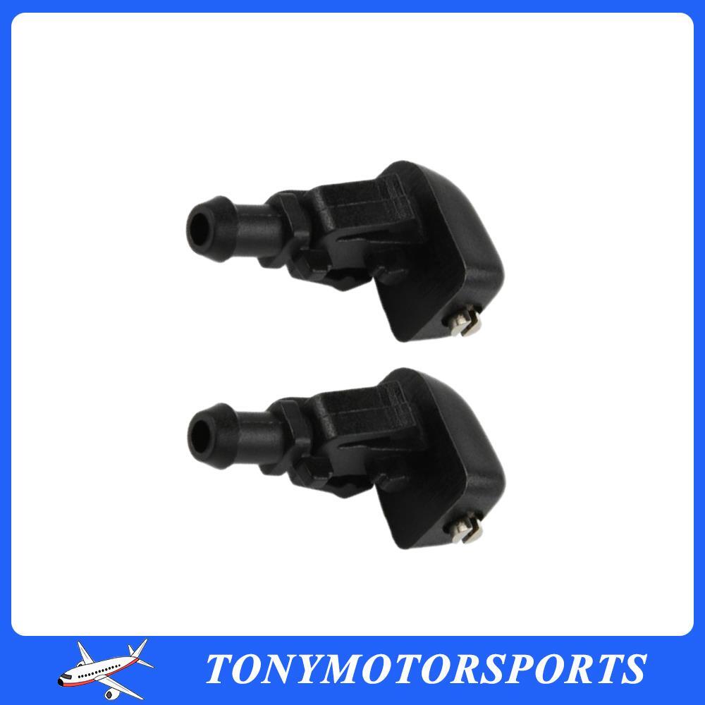 2 Windscreen Windshield Wiper Washer Fluid Jet Nozzle Water Spray Fits for Ford F150