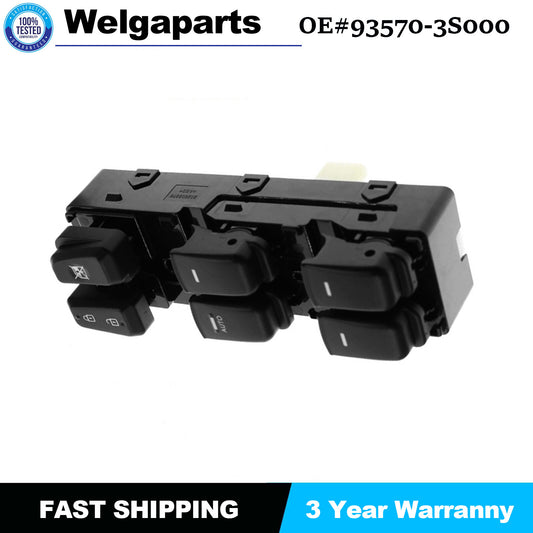 for Hyundai Sonata 11-15 93570-3S000 Front Left Driver Power Window Switch New