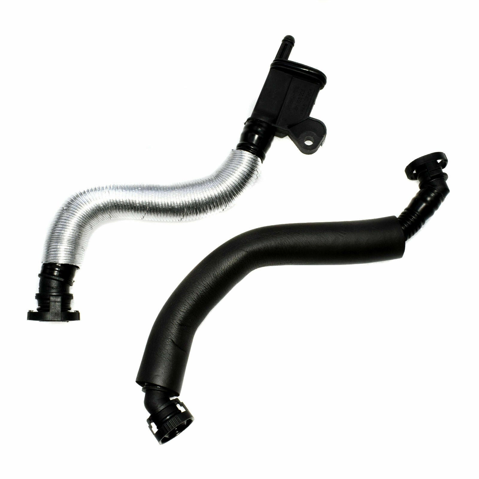 for AUDI for VW for Skoda for Seat 1.8 2.0T 2Pcs Oil-water Separator Vacuum Exhaust Pipes
