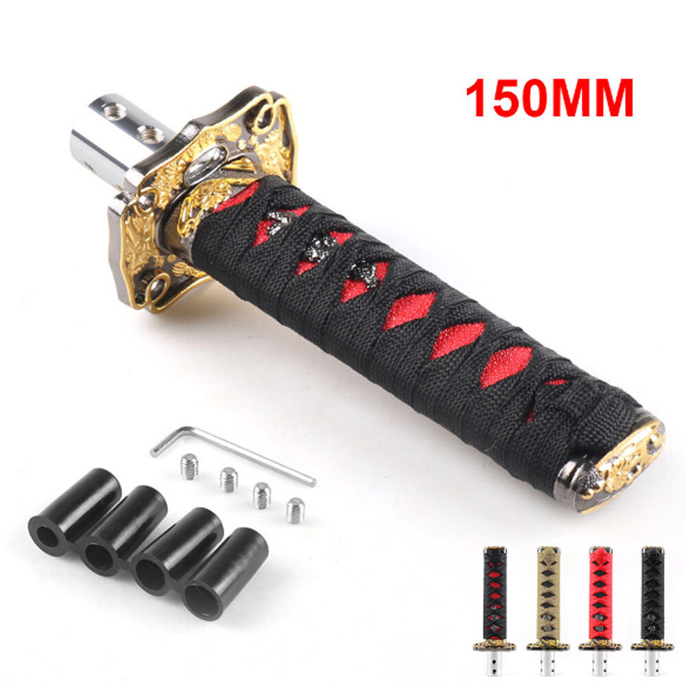 15cm Universal Sword Shift Knob Samurai Shifter Katana Metal Color optional