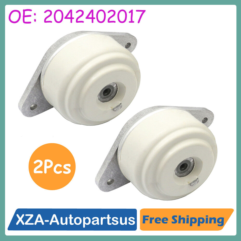2Pcs Front Engine Motor Mounts for Mercedes Benz C300 C350 GLK350 3.0L 3.5L New