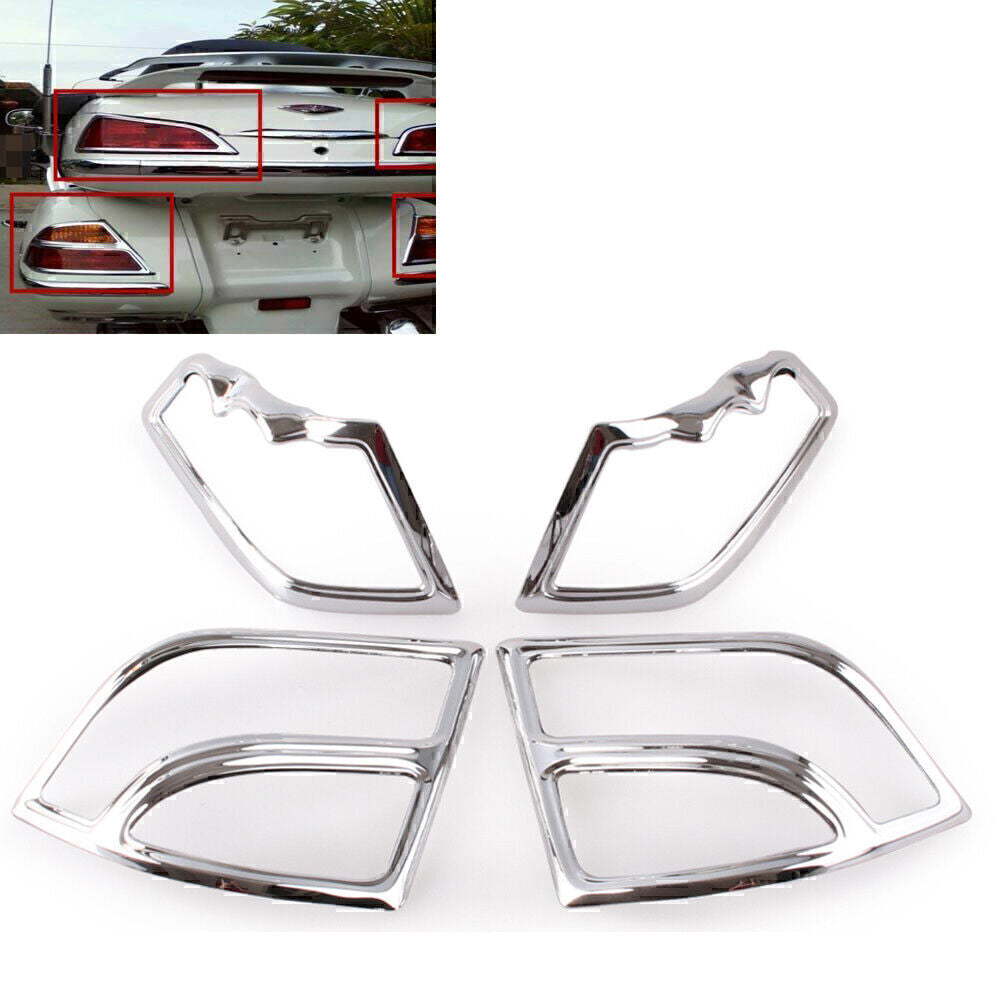 Satteltasche Light Accents Chromium f¨¹r for Honda GL1800 Goldwing 2006-2009 2010 2011