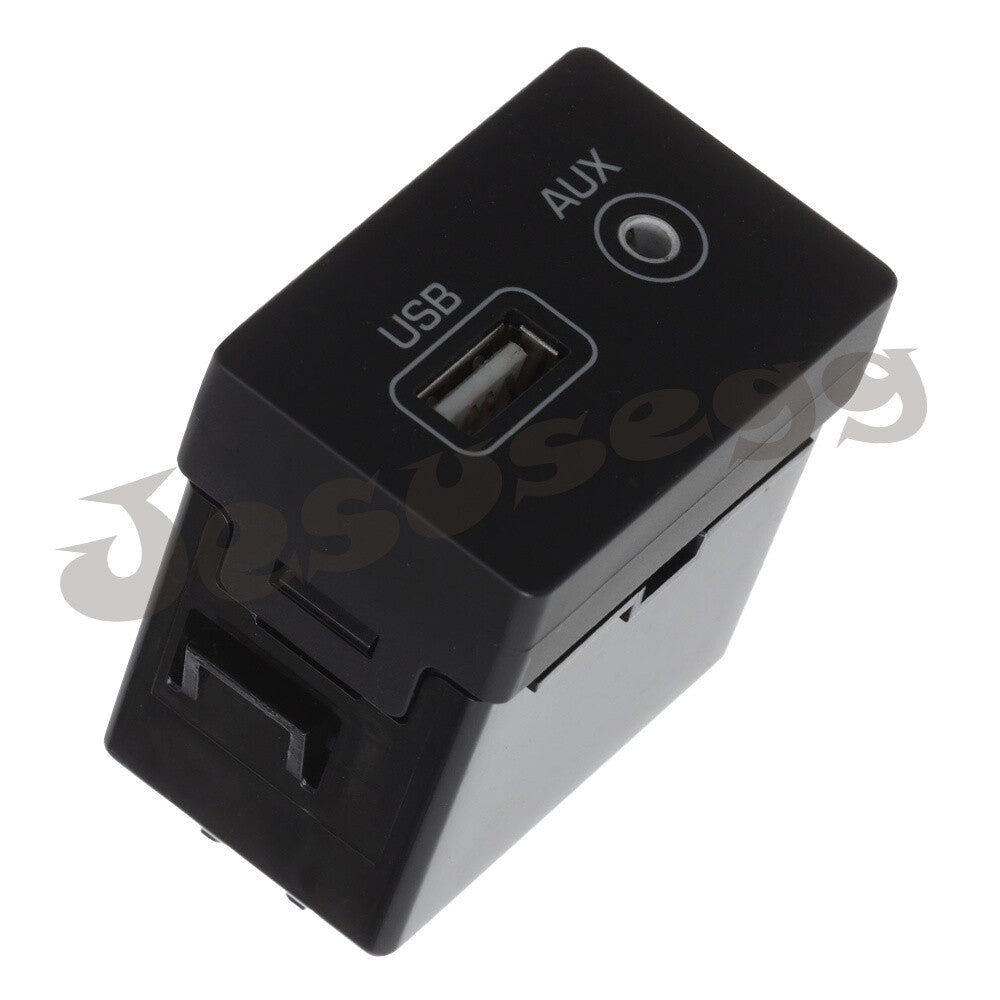 fits 2015 2016 2017 for Hyundai Sonata AUXILIARYJACK ASSY-AUX+USB 96120-C1500 Black