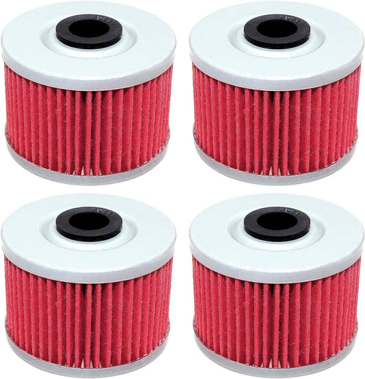 4x Motorcycle Oil Filter for Kawasaki KLX110 L KLX110L KLX 110L 2014-16/KLX 125