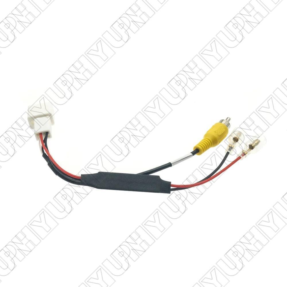 1¡Á for Toyota Factory Car Reverse Camera Video Output Adapter Wiring Cable 4 Pin