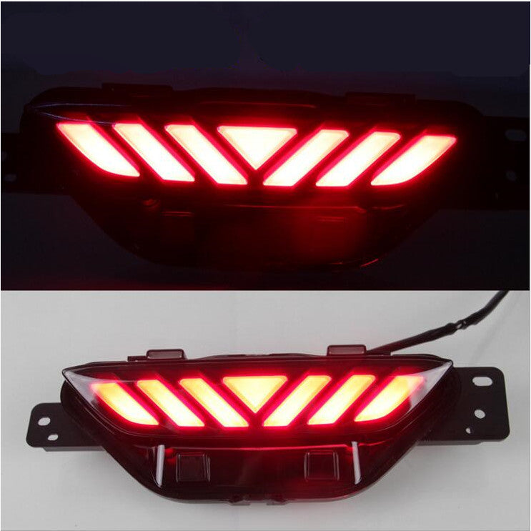 for Toyota CHR C-HR 2018-22 LED Rear Fog Light Lamp Tail Bumper Light LRmid 3X