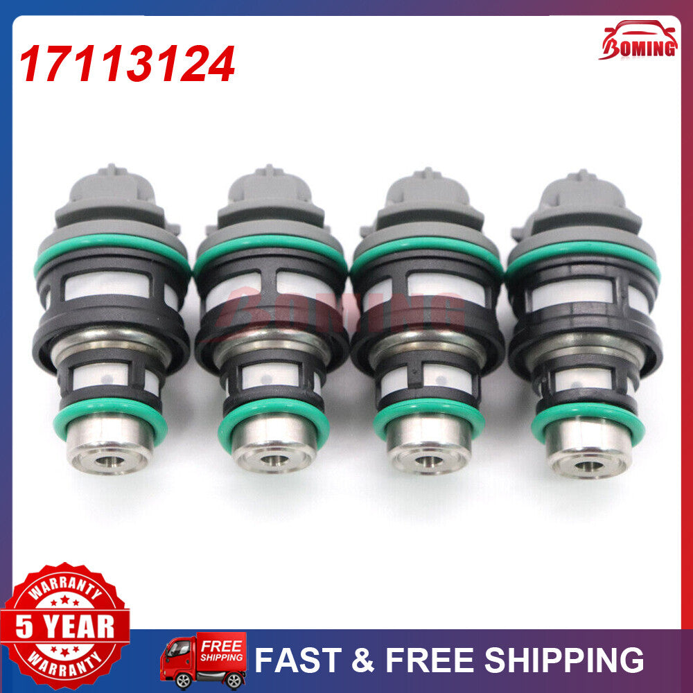Set(4) Fuel Injector 2.2 17113197 for Chevy for GMC Cavalier for Buick Pontica 17113124