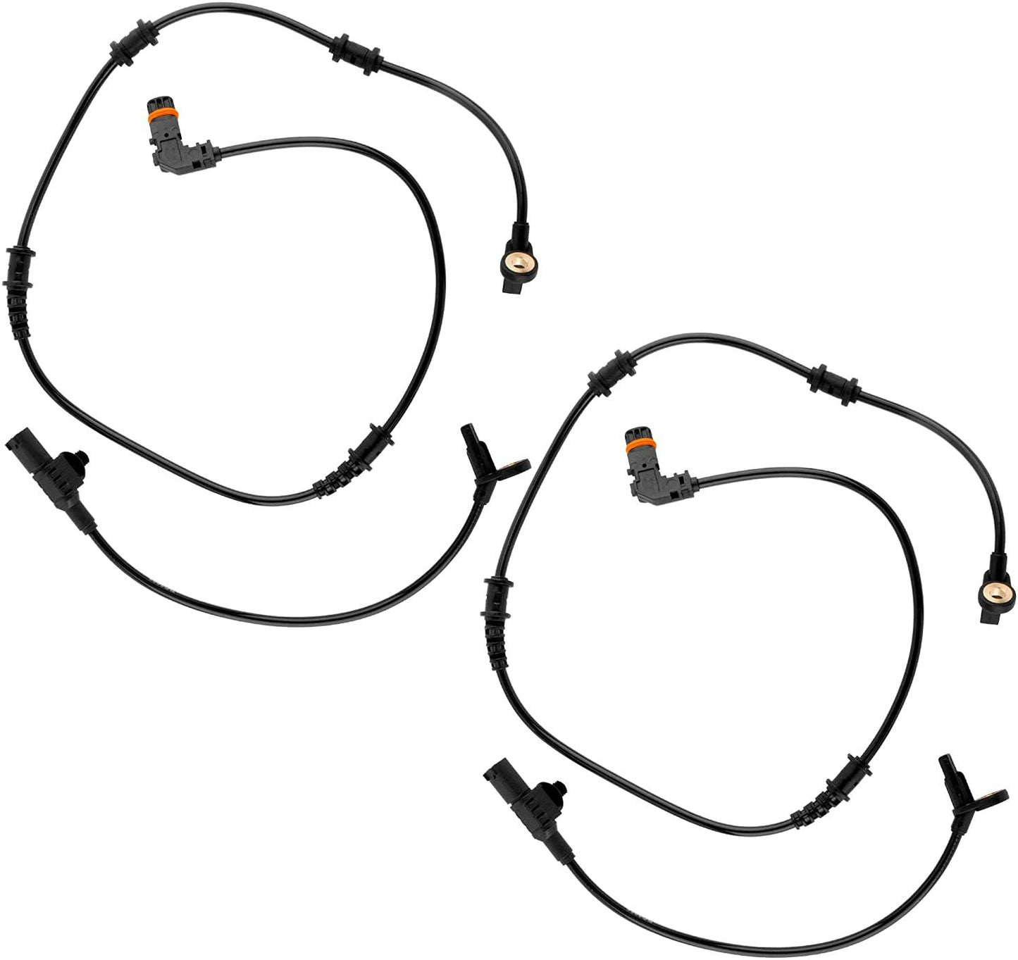 4-piece front and rear ABS wheel speed sensor kit for 2007-2010 for Mercedes GL450 4.6L and 4.7L engines.