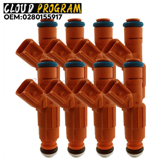Set (8) Fuel Injectors 0280155917 for Ford Excursion F-250/F-350 Super Duty 6.8L