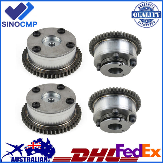 4Pcs Camshaft Adjuster Gear for Hyundai Santa for Kia Sedona Sorento 3.8L V6 3.5L