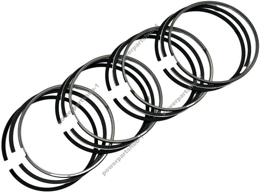 1 Set Piston Ring 1G772-21050 for Kubota V3307-DI Engine Bobcat S630 Loader