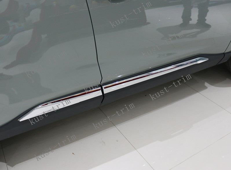 for Toyota RAV4 2022-2023 ABS Chrome Car Door panel trim strip body bright Cover