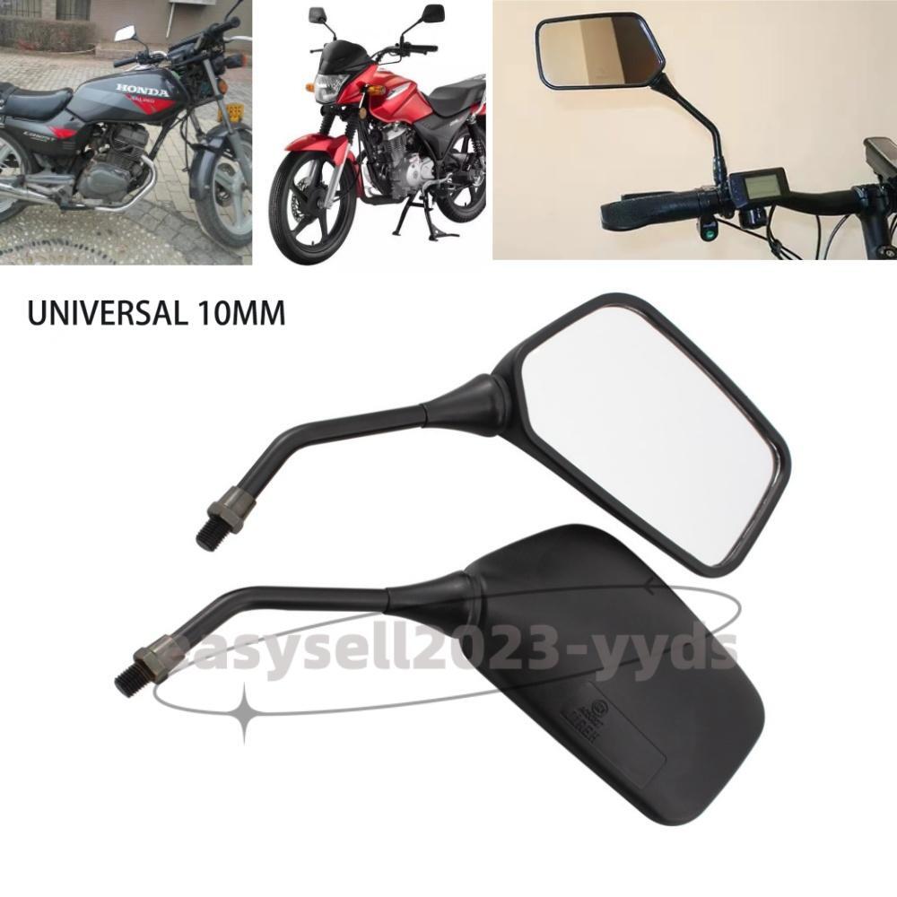 Universal Motorcycle 10mm Rear View Side Mirrors for Honda Hyosung for Yamaha for Ducati