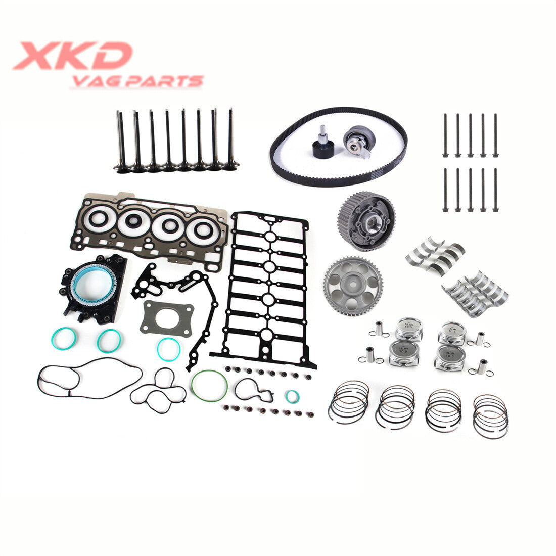 1.6 Engine gasket rebuild kit suitable for Volkswagen for Golf for Jetta CWVA DWYA CWVB