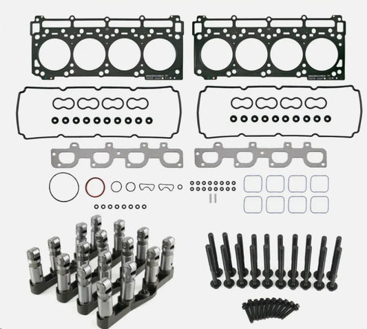 MDS Lifters Kit Head Gasket Bolts Set for Dodge Charger for Jeep for Chrysler 300 6.4L