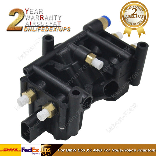 Air Suspension Solenoid Valve Block for BMW E53 X5 4WD for Rolls-Royce for Phantom