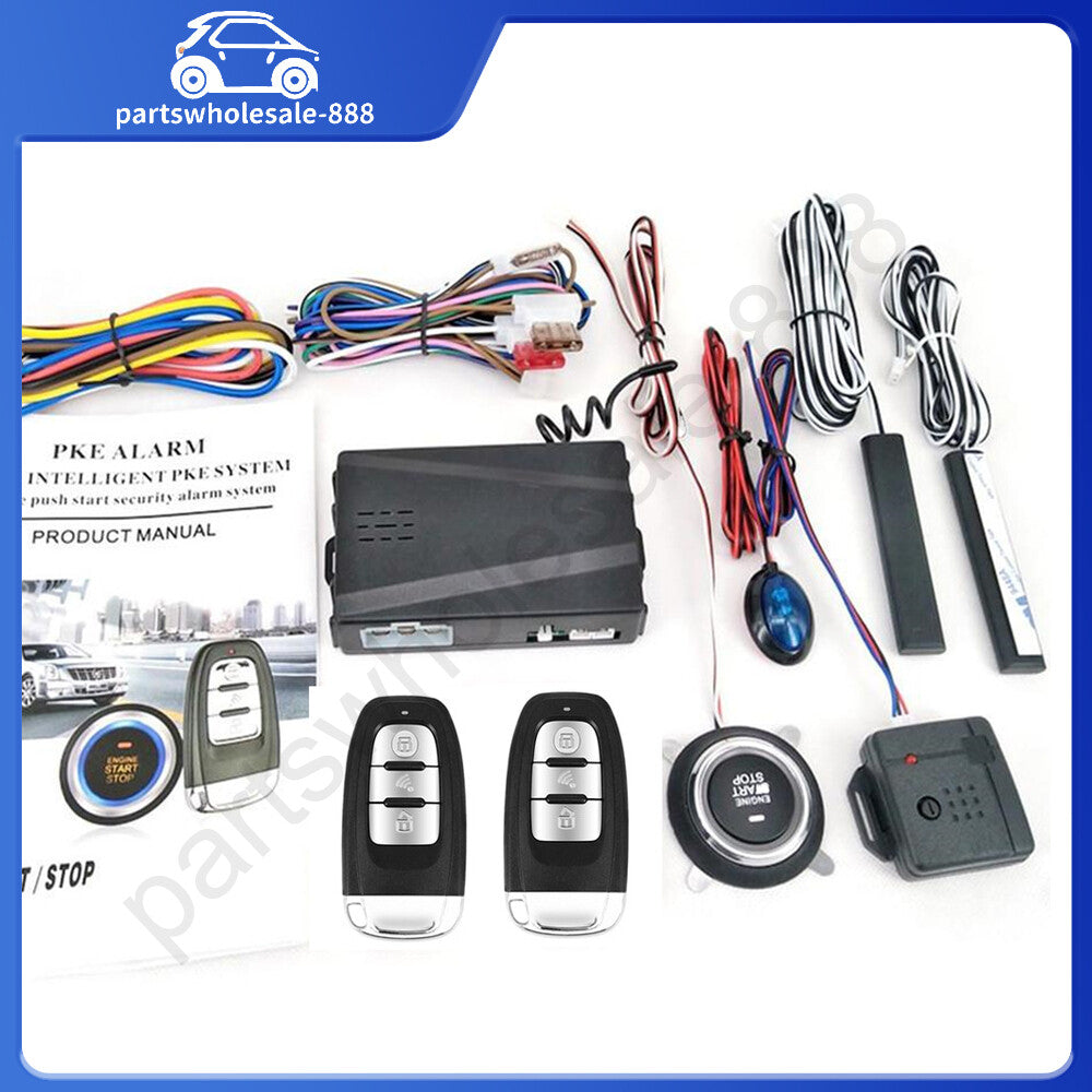 Car Alarm Security Systems Auto Remote Central Locking Kit Door Lock Keyless
