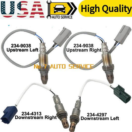4X UpDownstream Oxygen Sensor For 08-10 for Nissan Frontier Pathfinder Xterra 4.0L