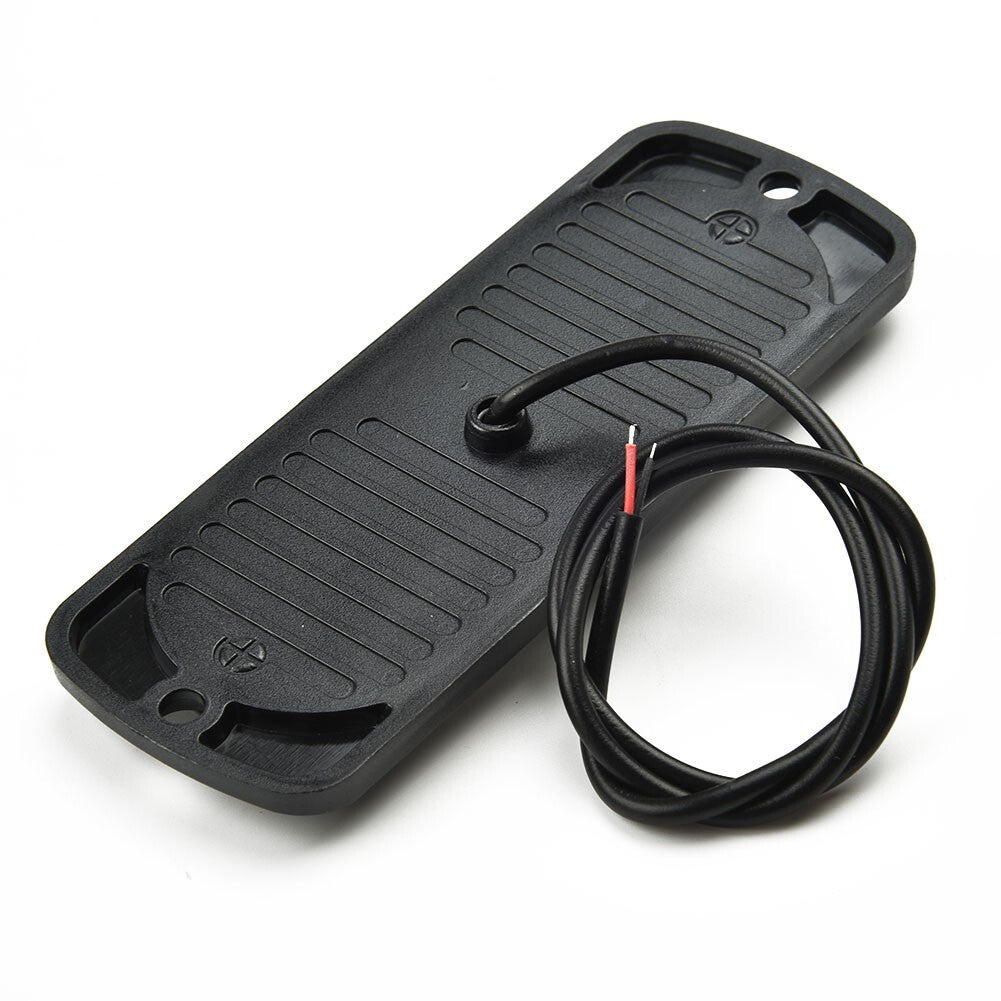 Optically enhanced 12-LED off-road vehicle/truck safety red light 12V ~ 24V 36W