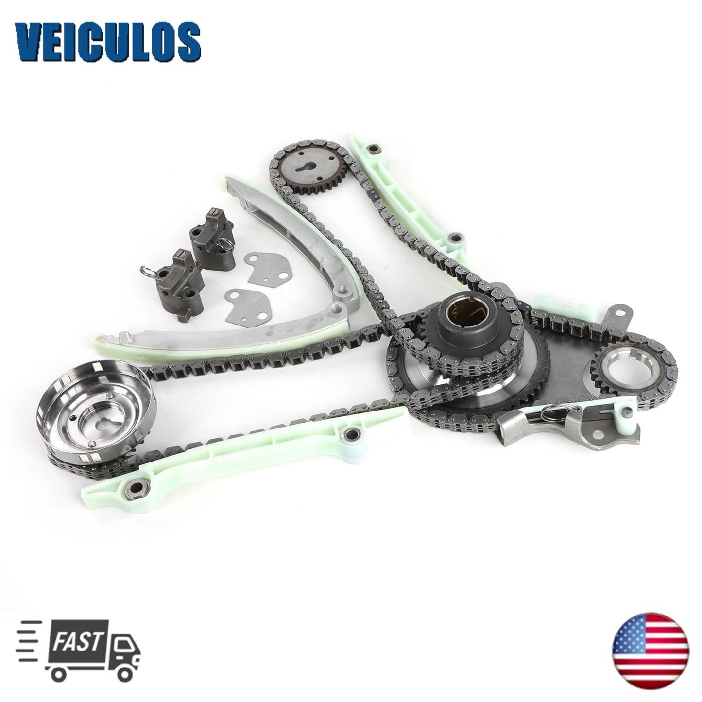 Timing Chain Water Pump Kit For 2003 2004-08 for Dodge Durango 4.7L V8 SLT 76112