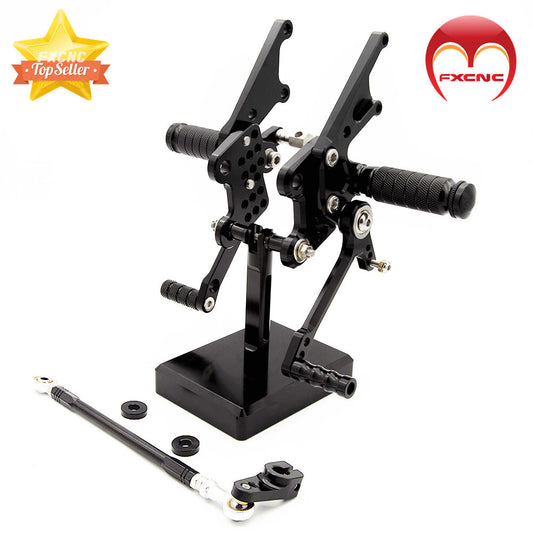 CNC adjustable gear caster rear assembly suitable for Kawasaki ZX14 (ZZR1400) 2006 2007-2011